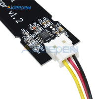 Capacitive Soil Moisture Sensor Module Not Easy to Corrode Wide Voltage Wire 3.3~5.5V Corrosion Resistant W/ Gravity for Arduino