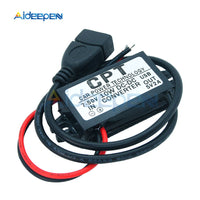 Car Power Technology Charger DC DC Converter Module 7 50V To 5V 2A 10W Step Down Buck Waterproof Power Supply Module Single USB
