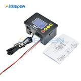 DC 0 100V 10A LCD Digital Voltmeter Ammeter Wattmeter Voltage Current Power Meter Volt Detector Tester Thermometer 12V 24V 36V on AliExpress