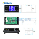 DC 0 100V 10A LCD Display Digital Voltmeter Ammeter Wattmeter Voltage Current Power Meter Volt Detector Tester 12V 24V 36V 1000W