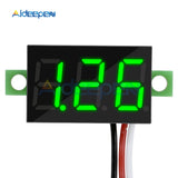 DC 0 30V 0.36 Inch Mini Digital Voltmeter Voltage Tester Meter Green LED Screen Electronic Parts Accessories Digital Voltmeter