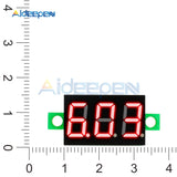 DC 0 30V 0.36 Inch Mini Digital Voltmeter Voltage Tester Meter Red LED Screen Electronic Parts Accessories Digital Voltmeter