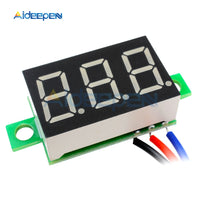 DC 0 30V 0.36 Inch Mini Digital Voltmeter Voltage Tester Meter Red LED Screen Electronic Parts Accessories Digital Voltmeter