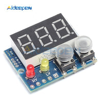 DC 0 99.9V Green LED Panel Digital Voltmeter Applied w/ Alarm Indicator DIY power supply voltage display Voltage monitoring