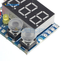 DC 0 99.9V Green LED Panel Digital Voltmeter Applied w/ Alarm Indicator DIY power supply voltage display Voltage monitoring