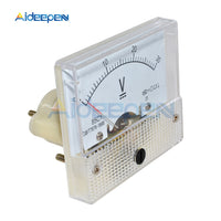 DC 0V 30V Voltmeter Amp Analog Volt Meter 85C1