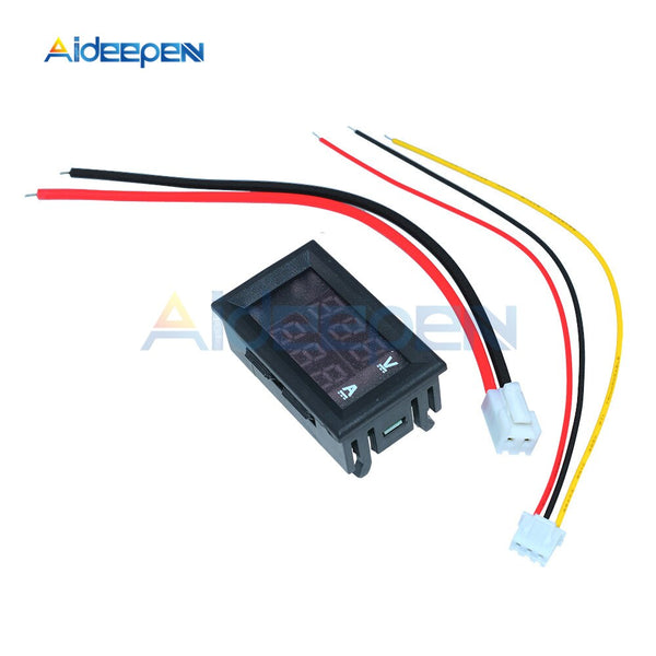 Amperometro Digitale LCD DC 200A - Con Shunt 200A/75mV - Alimentazione DC 5V/24V O AC 8-12V