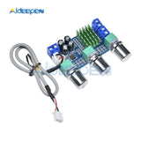 DC 12V 24V 2X80W Dual Channel Digital Audio TPA3116D2 Amplifier Board Digital Audio Power Module High Low Sound Adjustment