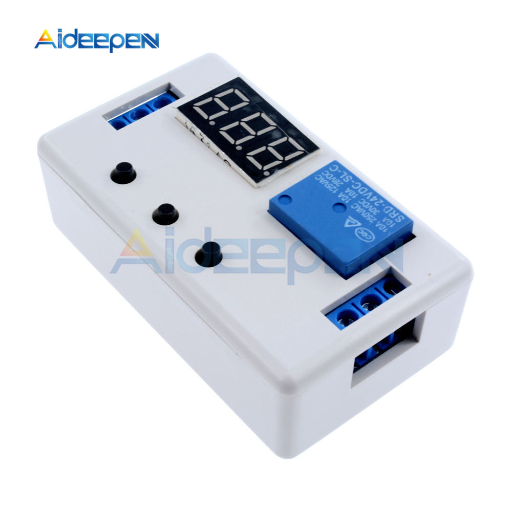 DC 12V 24V Digital LED Display Time Delay Relay Module Board Control P ...