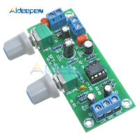 DC 12V 24V Low pass Filter NE5532 Subwoofer Process Pre Amplifier Preamp Board Electric Circuit Integrated Circuits