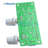 DC 12V 24V Low pass Filter NE5532 Subwoofer Process Pre Amplifier Preamp Board Electric Circuit Integrated Circuits