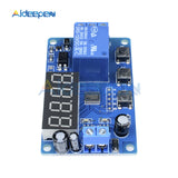 DC 12V 24V Time Delay Relay Module 3 Button 4 Digit Digital Tube Relays Timing Relay Timer Thermal Control Switch For Home Power