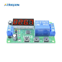 DC 12V 24V Time Delay Relay Module 3 Button 4 Digit Digital Tube Relays Timing Relay Timer Thermal Control Switch For Home Power