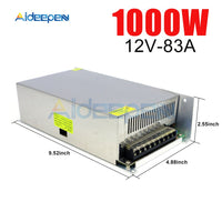 DC 12V 36W 60W 100W 120W 180W 240W 360W 480W 500W 720W 1000W Switching Power Adapter Voltage Converter Regulated Switch Power