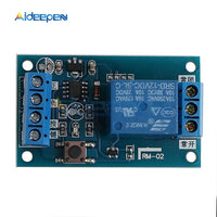 DC 12V Bond Bistable Relay Module Car Modification Switch Start Stop Self Locking Switch Board