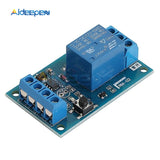 DC 12V Bond Bistable Relay Module Car Modification Switch Start Stop Self Locking Switch Board