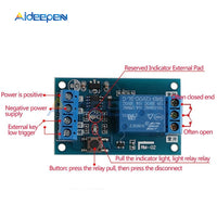 DC 12V Bond Bistable Relay Module Car Modification Switch Start Stop Self Locking Switch Board