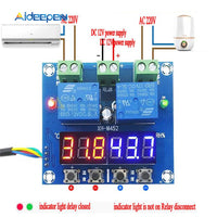 DC 12V LED Digital Temperature Humidity Control Module Thermometer Hygrometer Controller Dual Output Thermostat M452 on AliExpress
