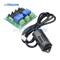 DC 12V LED Digital Temperature Humidity Control Module Thermometer Hygrometer Controller Dual Output Thermostat M452 on AliExpress
