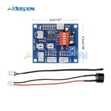 DC 12V NTC 3950 Thermistor PWM Temperature Probe Speed Controller Board Control Module Buzzer 5A CPU Fan High Temp Alarm