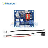 DC 12V NTC 3950 Thermistor PWM Temperature Probe Speed Controller Board Control Module Buzzer 5A CPU Fan High Temp Alarm