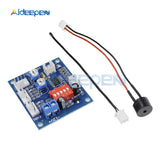 DC 12V NTC 3950 Thermistor PWM Temperature Probe Speed Controller Board Control Module Buzzer 5A CPU Fan High Temp Alarm