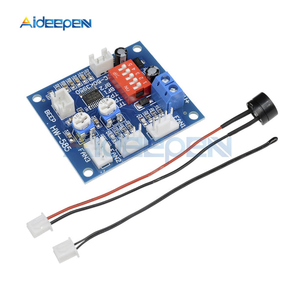 DC NTC 3950 Thermistor PWM Temperature Speed Controller Aideepen