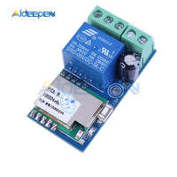 DC 12V Wireless Wifi Relay Switch Module Mobile Phone Control Timer Jog Mode Low Power Reply for IOS Android for Smart Home