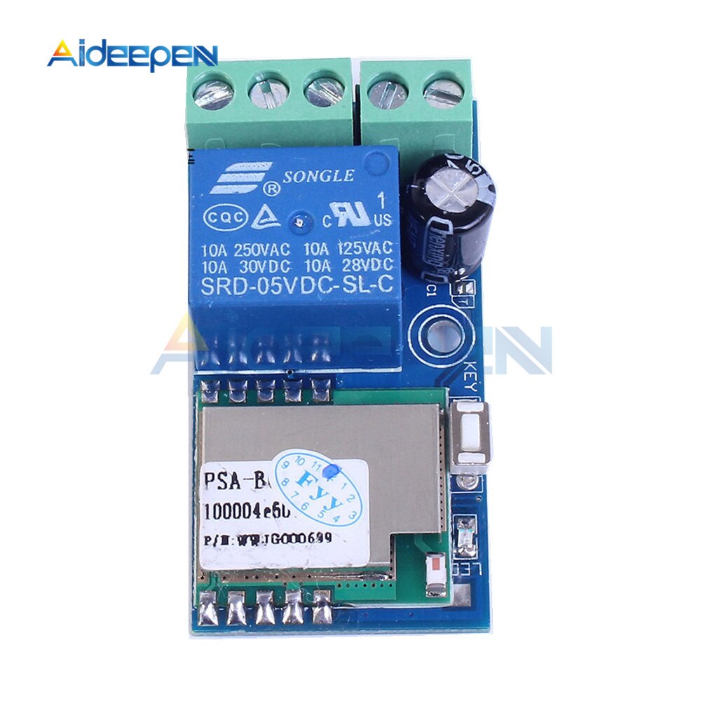 DC 12V Wireless Wifi Relay Switch Module Mobile Phone Control Timer Jo ...
