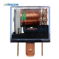 DC 24V 100A 5Pin Waterproof Automotive Relay SPDT Car Control Device Car Relays High Capacity Switching