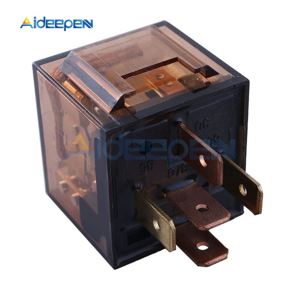 DC 24V 80A 5Pin Waterproof Automotive Relay SPDT Car Control Device Ca ...