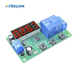 DC 24V LED Digital Display Delay Time Module Switch Control Relay Cycle Timer