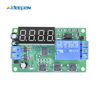DC 24V LED Digital Display Delay Time Module Switch Control Relay Cycle Timer