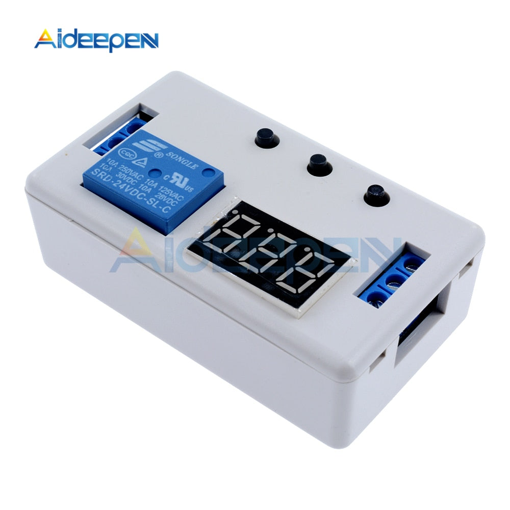 Programmable Timer Module DC 12V 24V Digital LED Display Time Delay