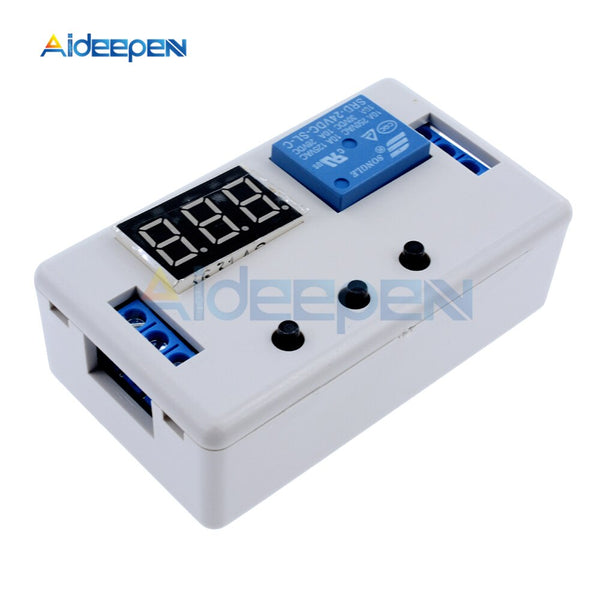 Timer 24v Led DC 24V LED Digital Display Time Delay Relay Module Programmable Timer ...