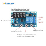 DC 24V LED Light Digital Time Delay Relay Timer Delay Switch Circuit Board Timing Control Module DIY High Performance