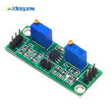 DC 3.5 24V LM358 Weak Signal Amplifier Voltage Amplifier Secondary Operational Amplifier Module Single Power Signal Collector