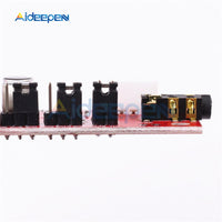 DC 3V 12V MAX9814 Electret Microphone Amplifier Board with AGC Function + Cables