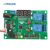 DC 5 24V LED Digital Temperature Humidity Controller Control Module Thermal Regulator Relay Hygrometer Thermometer AM2301 Sensor