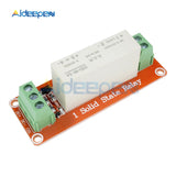 DC 5V 1 Channel SSR Solid State Relay Module High low Level Trigger 5A 3 32V For Arduino Uno R3 on AliExpress