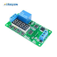 DC 5V 12V 1 Channel Multifunction Delay Relay Timer Time Switch Self lock for PLC LED Motor for Smart Home