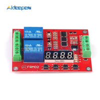 DC 5V 12V 24V 2 Channel Multi Function Relay Module Time Delay Relay Self Lock Cycle Timing Relay Module Timer Control Switch on AliExpress