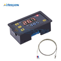 DC 5V 12V 24V AC 200V  60~500℃ Digital LED High Temperature Control Switch Thermostat Heat Cool Thermometer K type Thermocouple on AliExpress