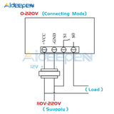 DC 5V 12V 24V AC 200V  60~500℃ Digital LED High Temperature Control Switch Thermostat Heat Cool Thermometer K type Thermocouple on AliExpress