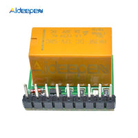DC 5V/12V DPDT Double Pole Double Throw Relay Module Polarity Reversal Switch Board for Stereo Audio Motor Polarity reversal PLC