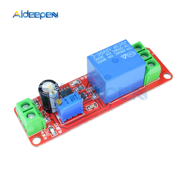 DC 5V 12V Time Delay Relay NE555 Time Relay Shield Timing Relay Timer Control Switch Car Relays Pulse Generation Duty Cycle