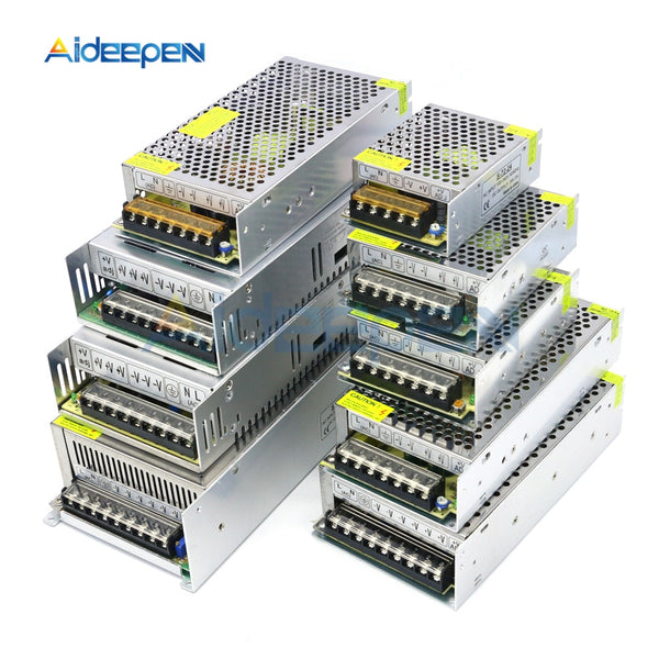 DC 5V 4A 5A 10A 60A 70A 80A Led Power Supply 20W 25W 50W 300W 350W 400W Switching Power Supply Source Transformer AC DC