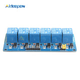 DC 5V 6 Channel Relay Module with Light Coupling Optocoupler Insulation for Arduino Raspberry Pi Expansion Board