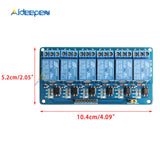 DC 5V 6 Channel Relay Module with Light Coupling Optocoupler Insulation for Arduino Raspberry Pi Expansion Board