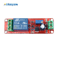 DC 5V NE555 Timer Switch Adjustable Module 5V Delay Relay Shield Timing CPU 0 10S 0 to 10 Second 2200W Time Delay Relay Module